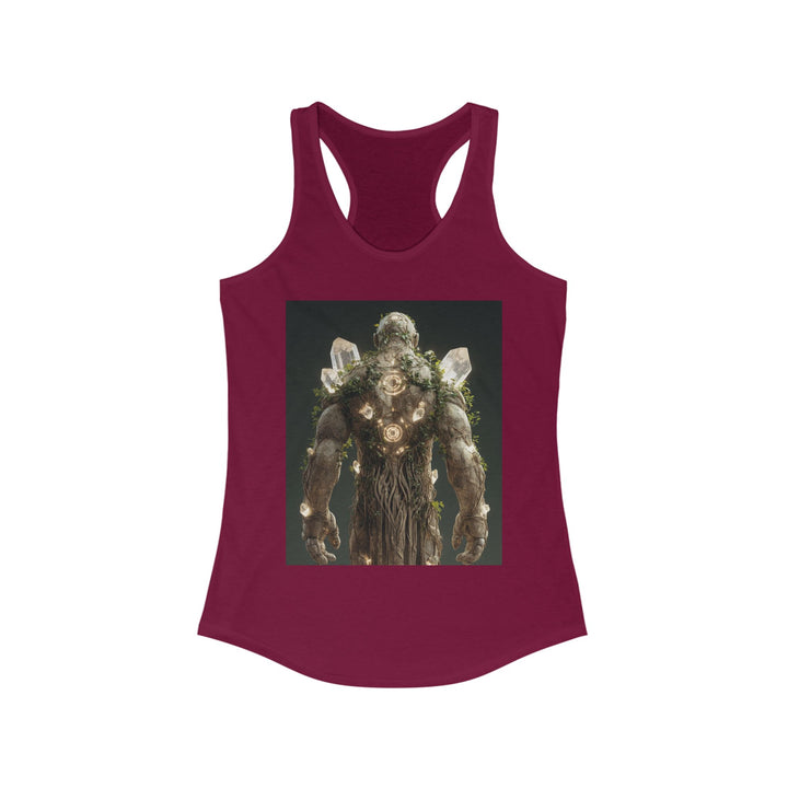 The Verdant Titan - Women's Racerback Tank