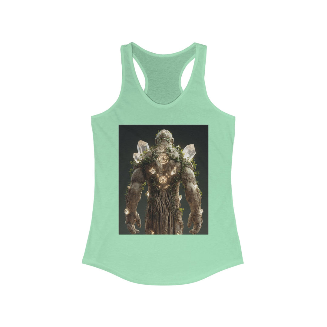 The Verdant Titan - Women's Racerback Tank