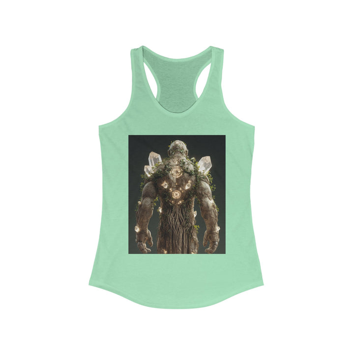 The Verdant Titan - Women's Racerback Tank