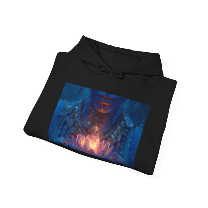 The Flame of the Lotus - Heavy Blend Hooded Sweatshirt