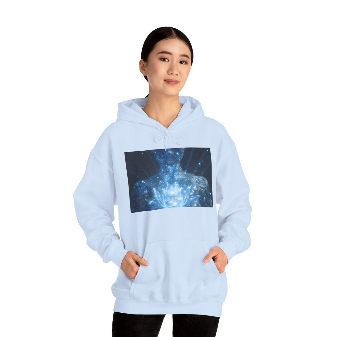 The Cosmic Bloom - Heavy Blend Hooded Sweatshirt