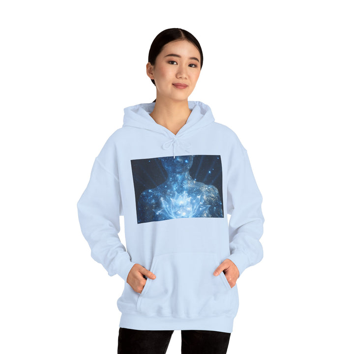 The Cosmic Bloom - Heavy Blend Hooded Sweatshirt