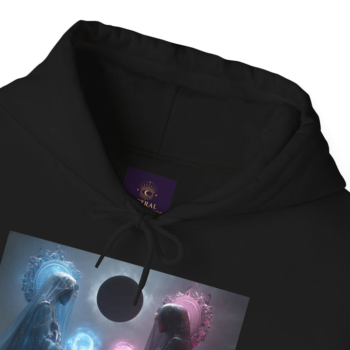 The Veil of Balance - Heavy Blend Hooded Sweatshirt