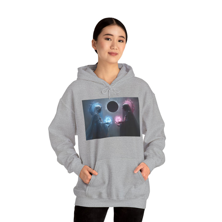 The Veil of Balance - Heavy Blend Hooded Sweatshirt