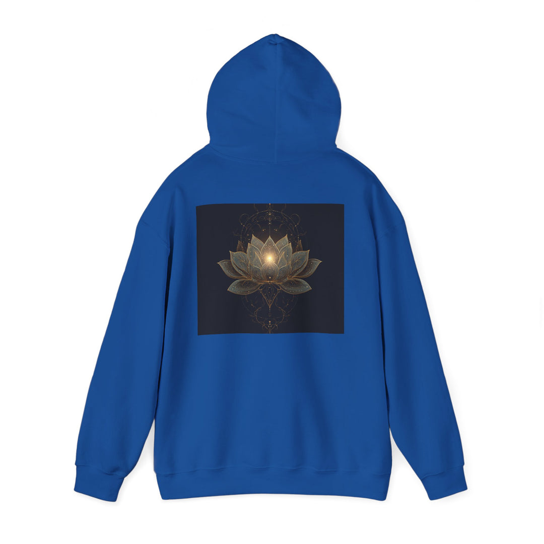 The Flame of the Lotus - Heavy Blend Hooded Sweatshirt