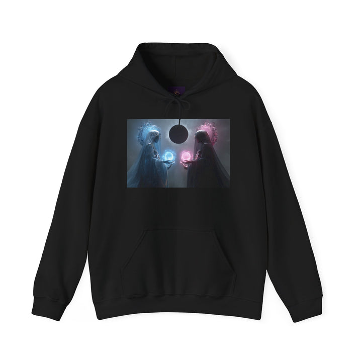 The Veil of Balance - Heavy Blend Hooded Sweatshirt