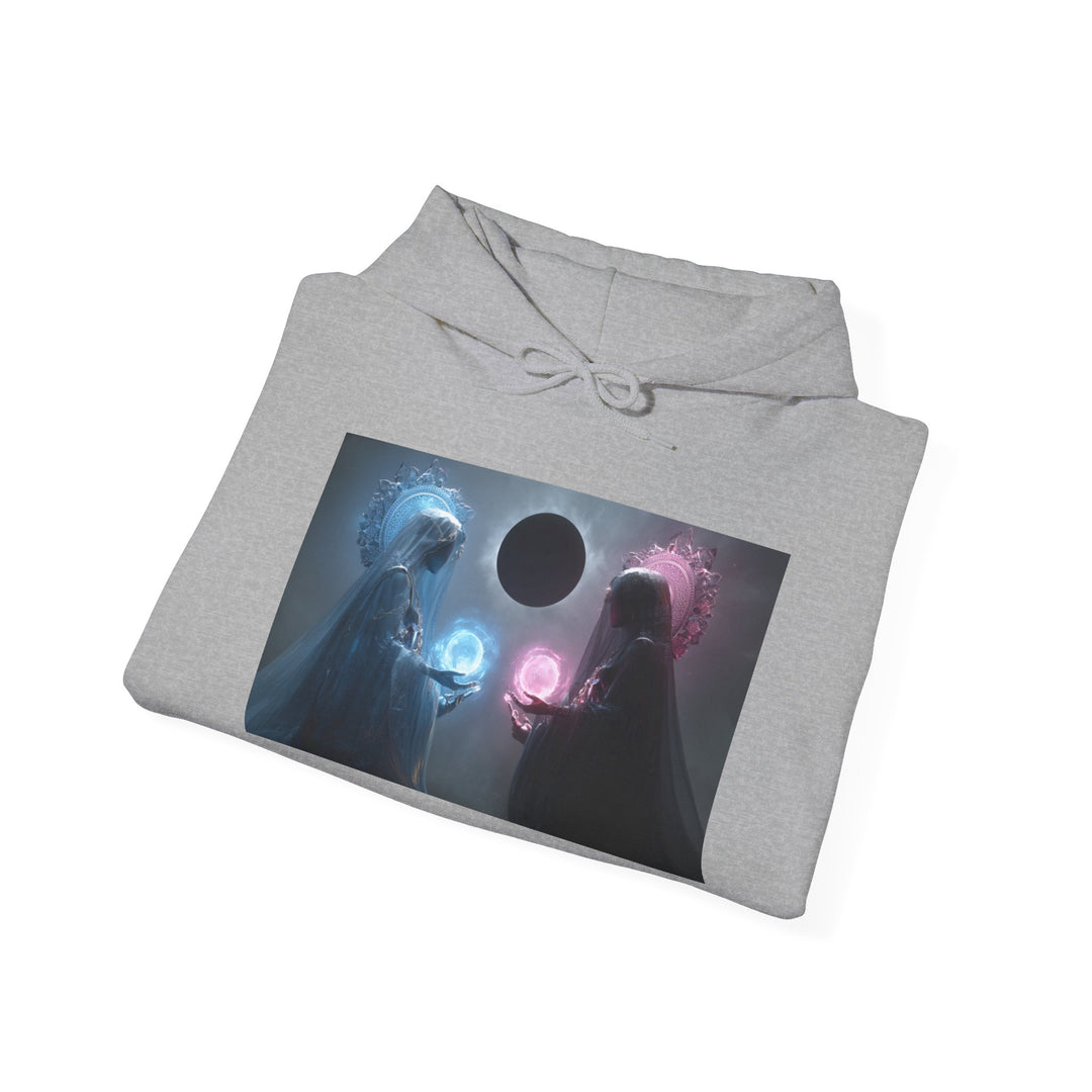 The Veil of Balance - Heavy Blend Hooded Sweatshirt