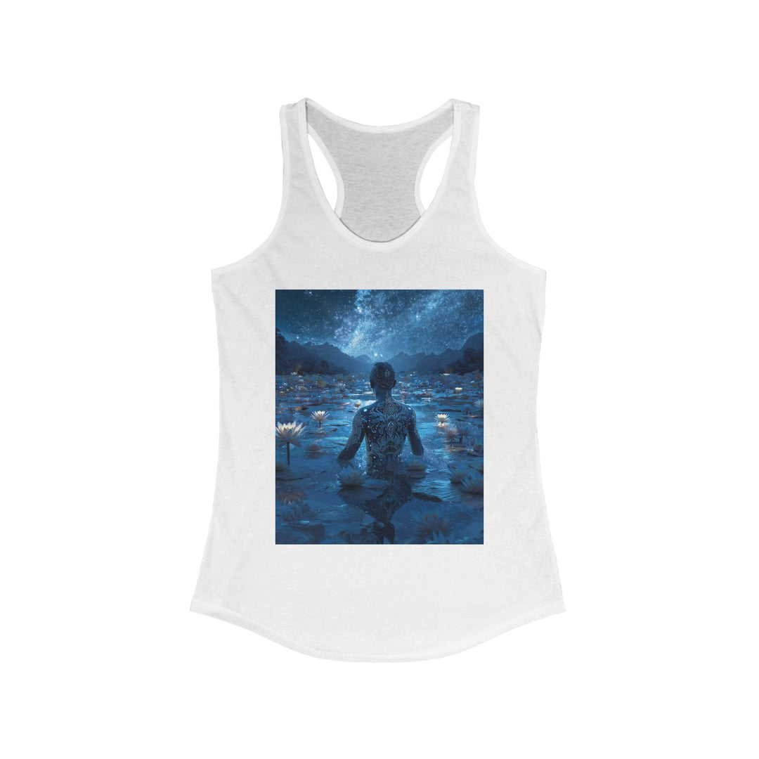 The Lotus Pilgrim - Women's Racerback Tank
