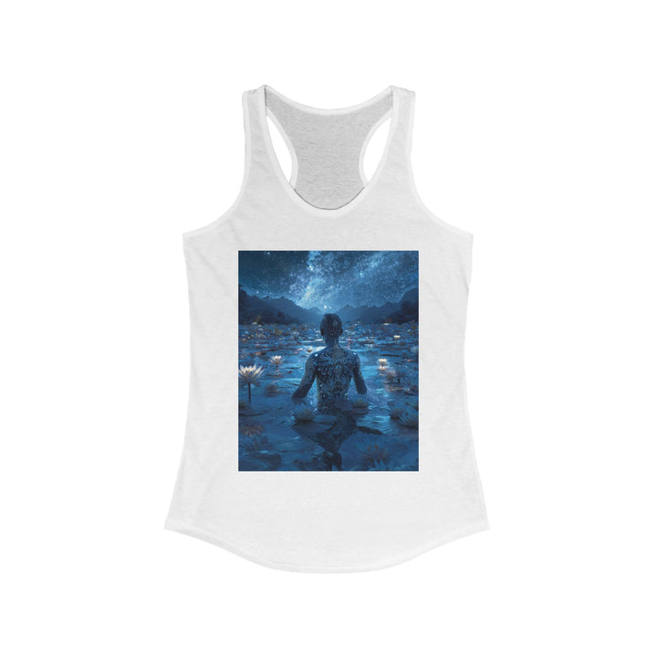 The Lotus Pilgrim - Women's Racerback Tank