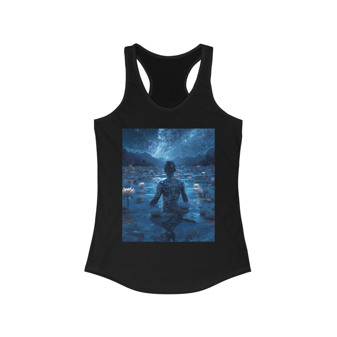 The Lotus Pilgrim - Women's Racerback Tank