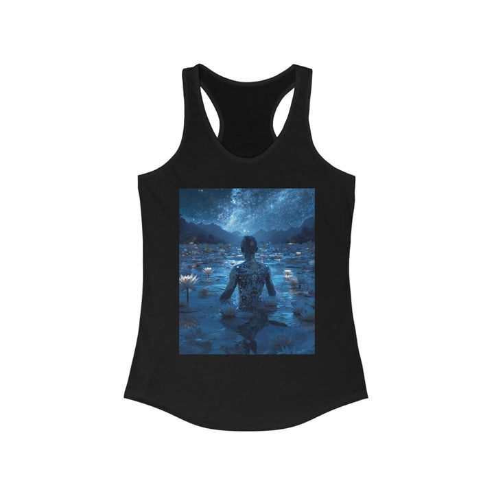 The Lotus Pilgrim - Women's Racerback Tank