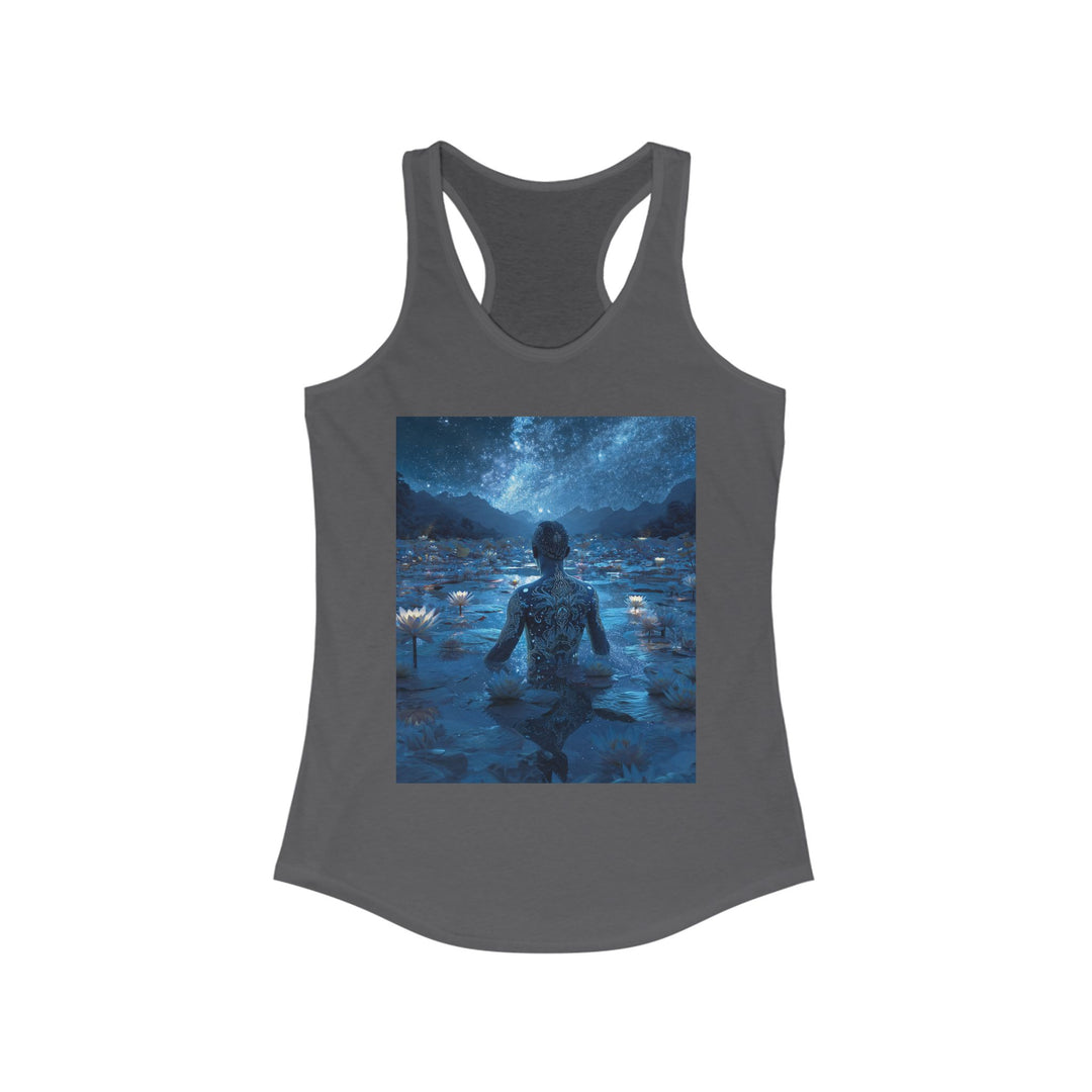 The Lotus Pilgrim - Women's Racerback Tank