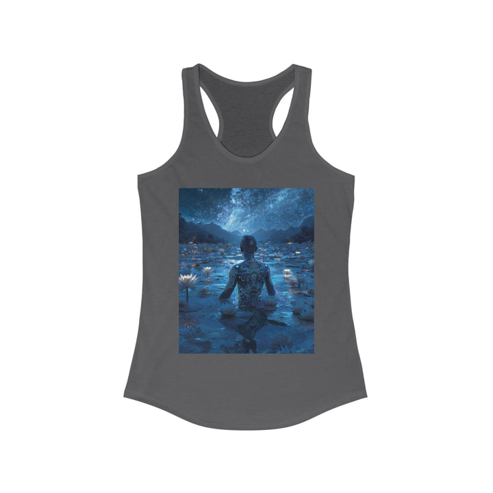 The Lotus Pilgrim - Women's Racerback Tank
