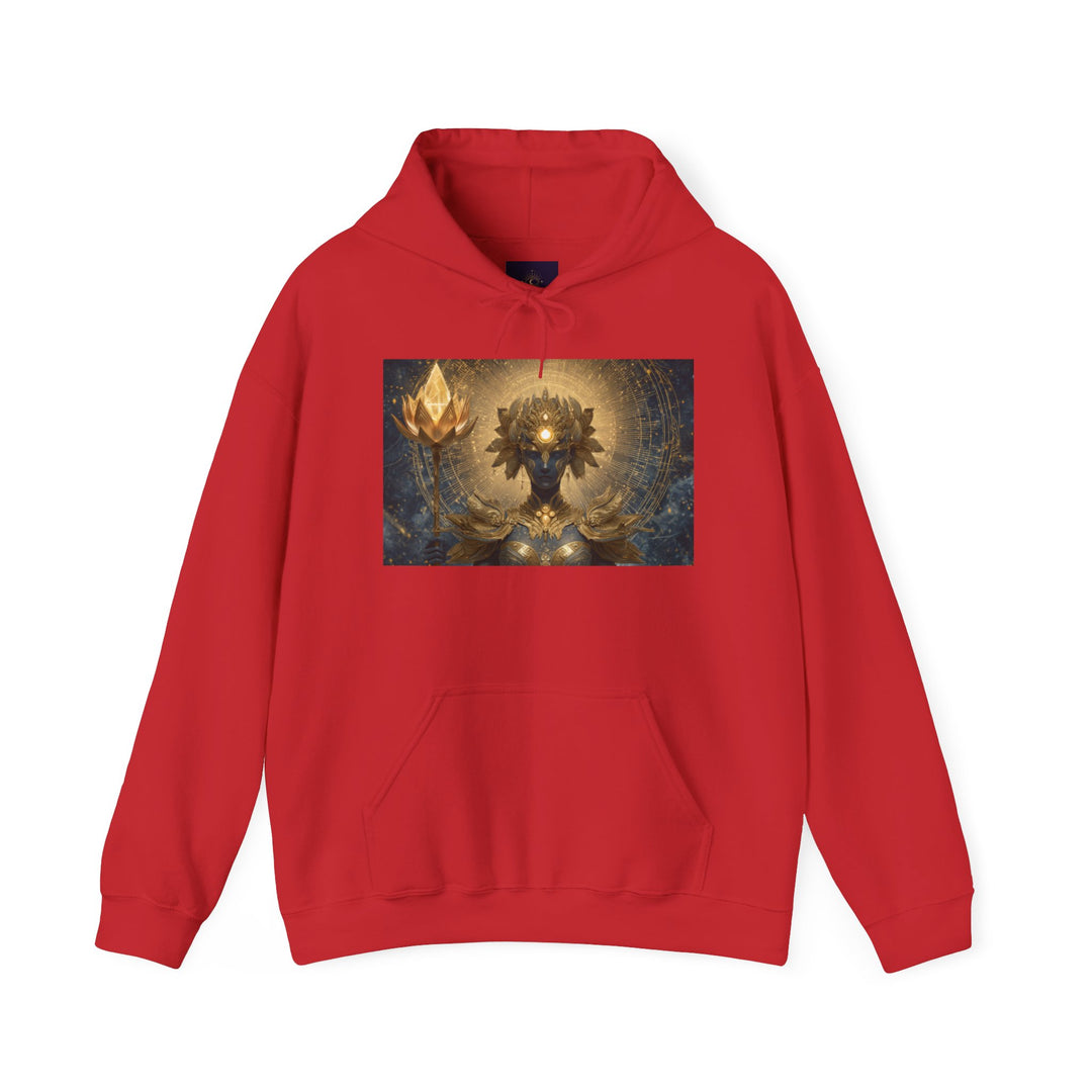The Celestial Sentinel - Heavy Blend Hooded Sweatshirt
