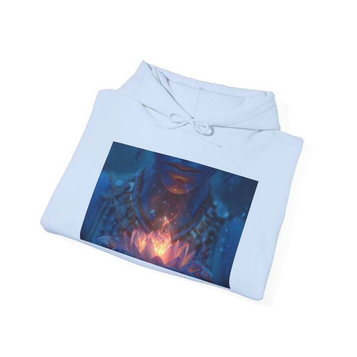 The Flame of the Lotus - Heavy Blend Hooded Sweatshirt