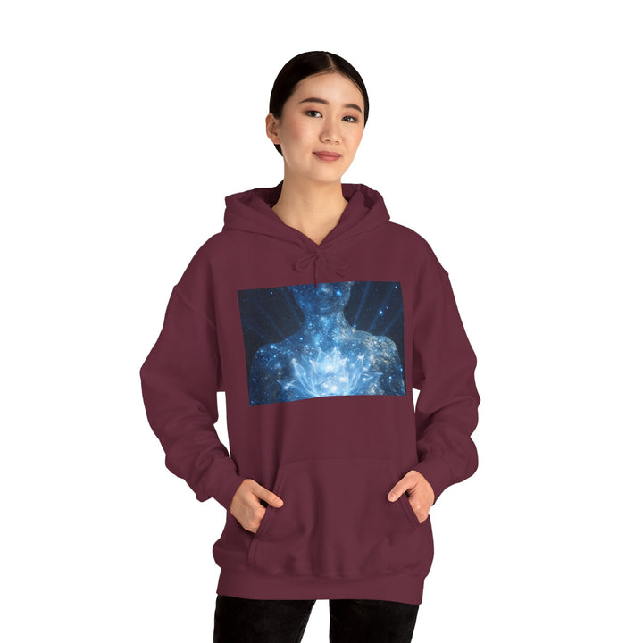 The Cosmic Bloom - Heavy Blend Hooded Sweatshirt