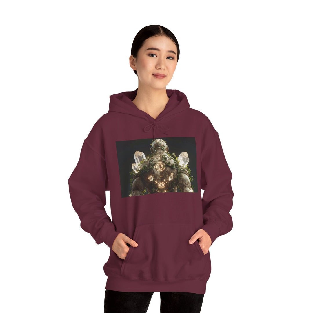 The Verdant Titan - Heavy Blend Hooded Sweatshirt