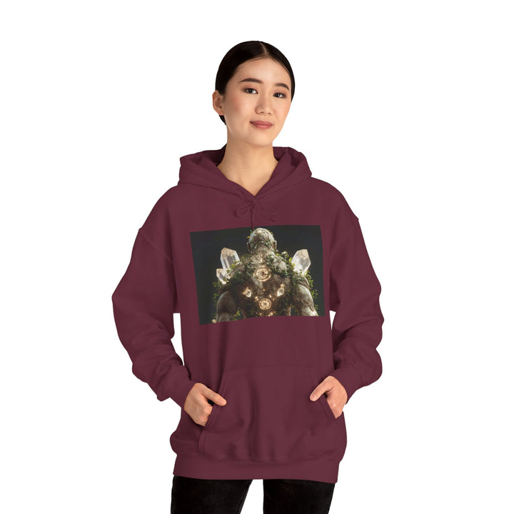 The Verdant Titan - Heavy Blend Hooded Sweatshirt