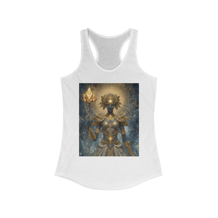 The Celestial Sentinel - Women's Racerback Tank