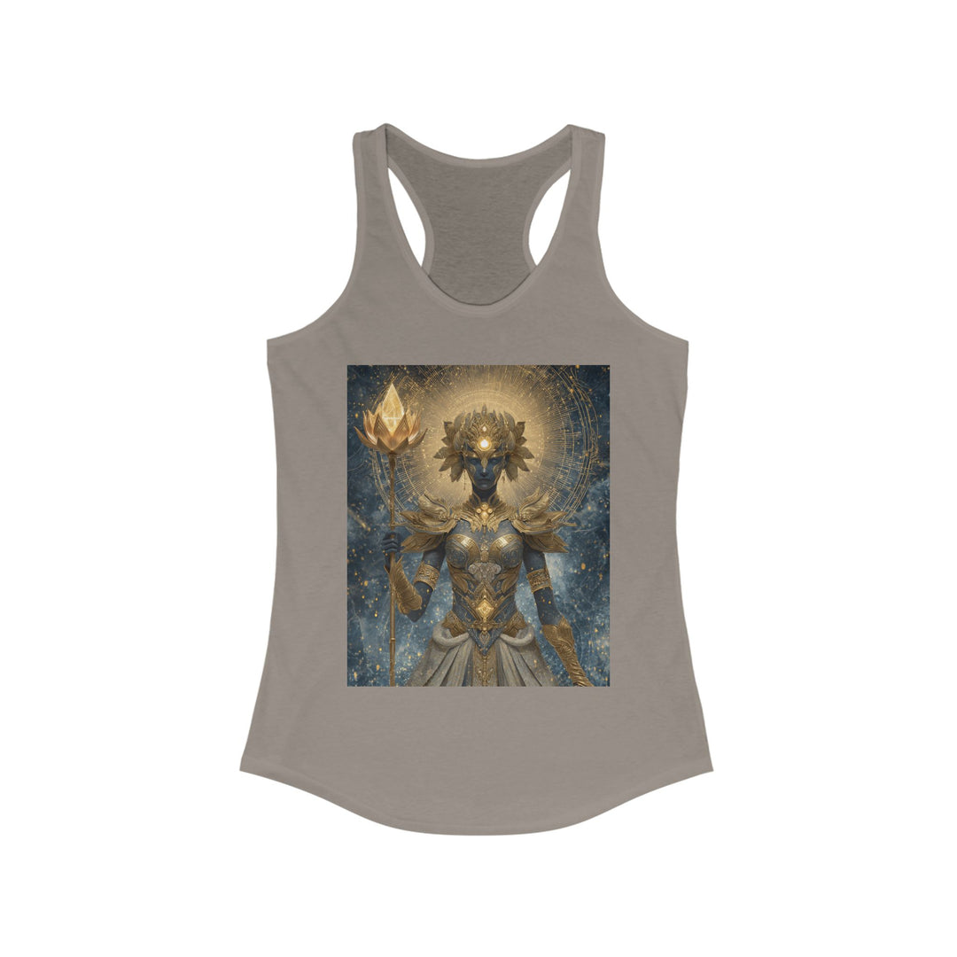 The Celestial Sentinel - Women's Racerback Tank