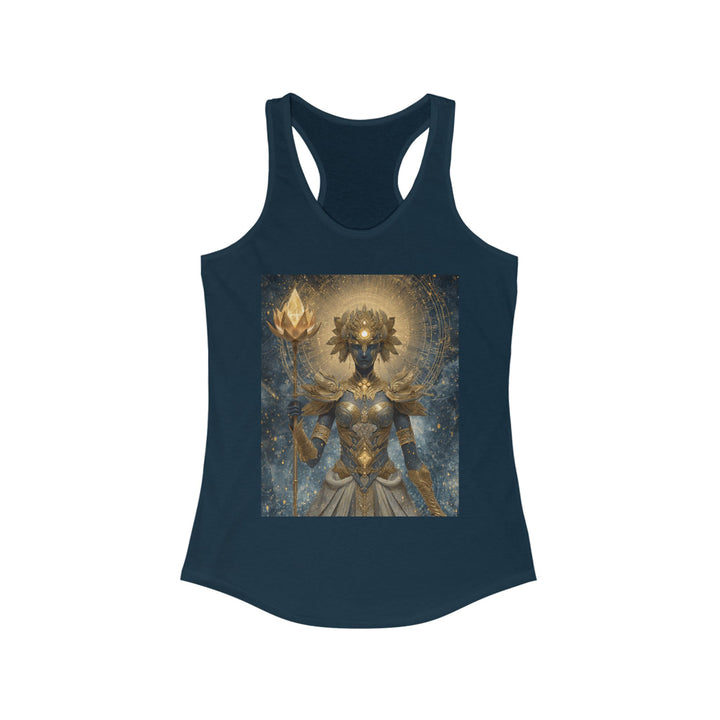 The Celestial Sentinel - Women's Racerback Tank