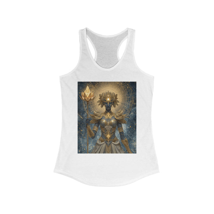 The Celestial Sentinel - Women's Racerback Tank