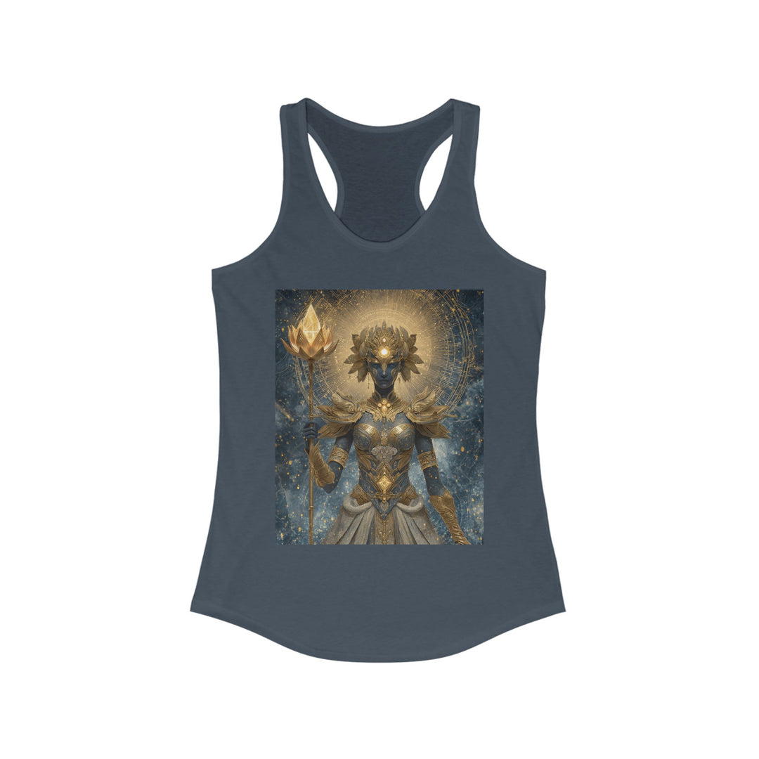 The Celestial Sentinel - Women's Racerback Tank