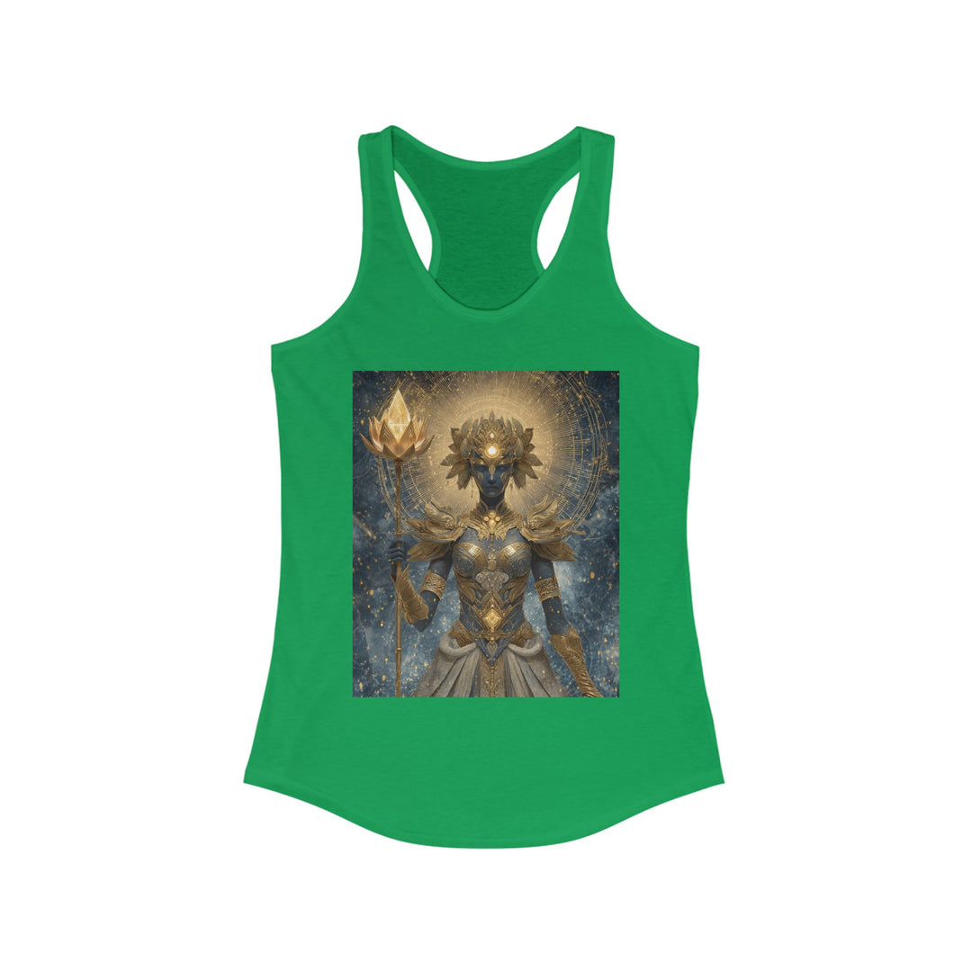 The Celestial Sentinel - Women's Racerback Tank