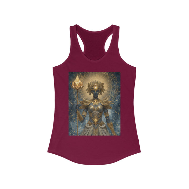 The Celestial Sentinel - Women's Racerback Tank