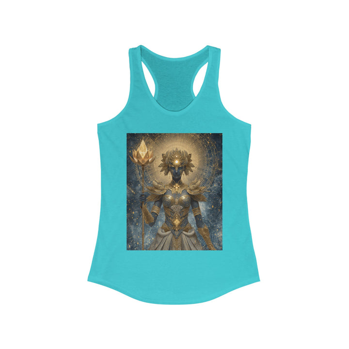The Celestial Sentinel - Women's Racerback Tank