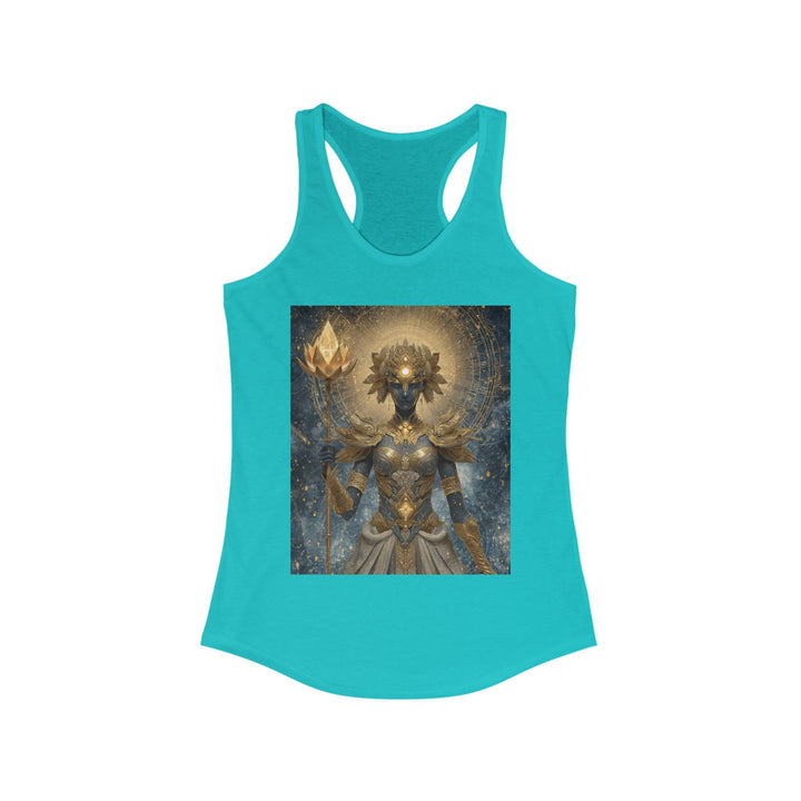 The Celestial Sentinel - Women's Racerback Tank