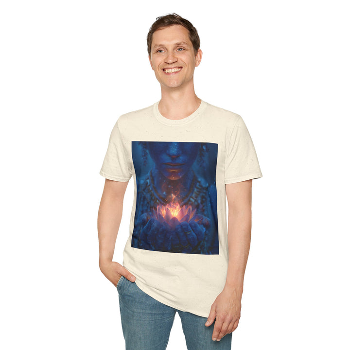 The Flame of the Lotus - Softstyle T-Shirt