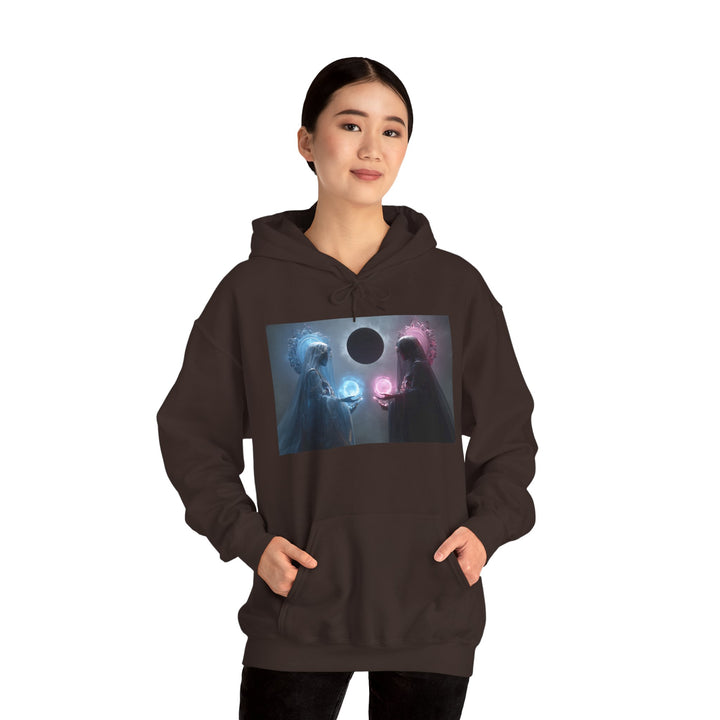 The Veil of Balance - Heavy Blend Hooded Sweatshirt