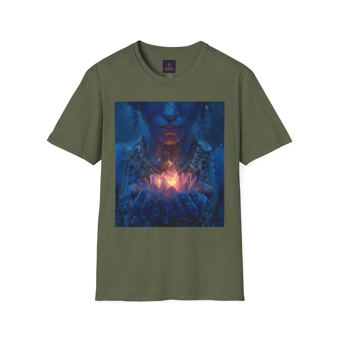 The Flame of the Lotus - Softstyle T-Shirt