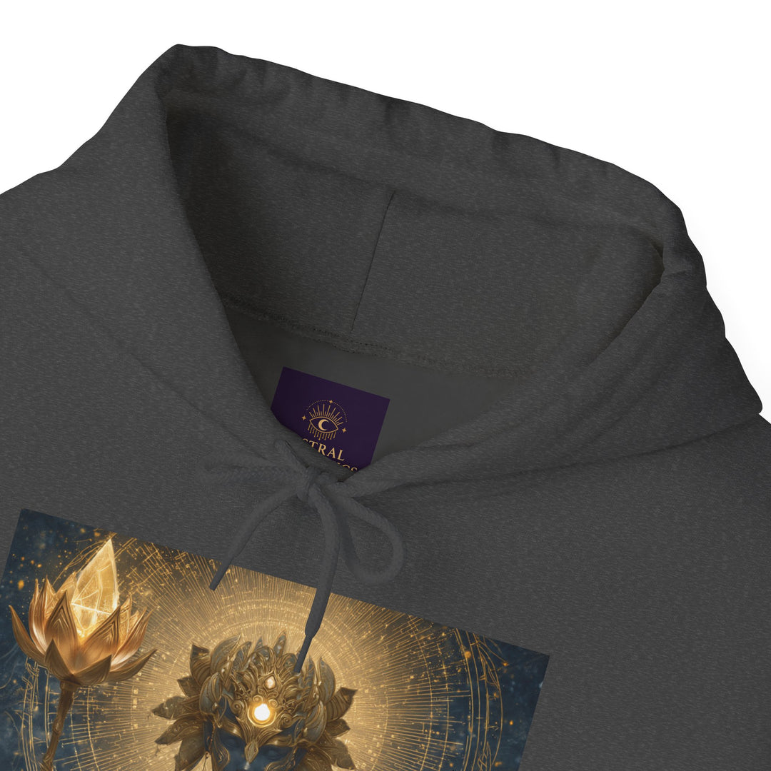 The Celestial Sentinel - Heavy Blend Hooded Sweatshirt