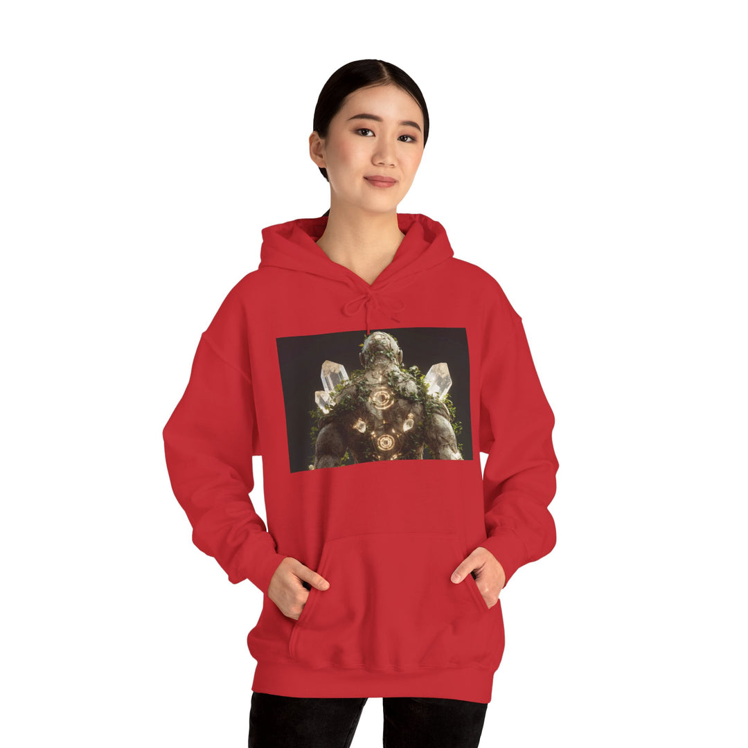The Verdant Titan - Heavy Blend Hooded Sweatshirt