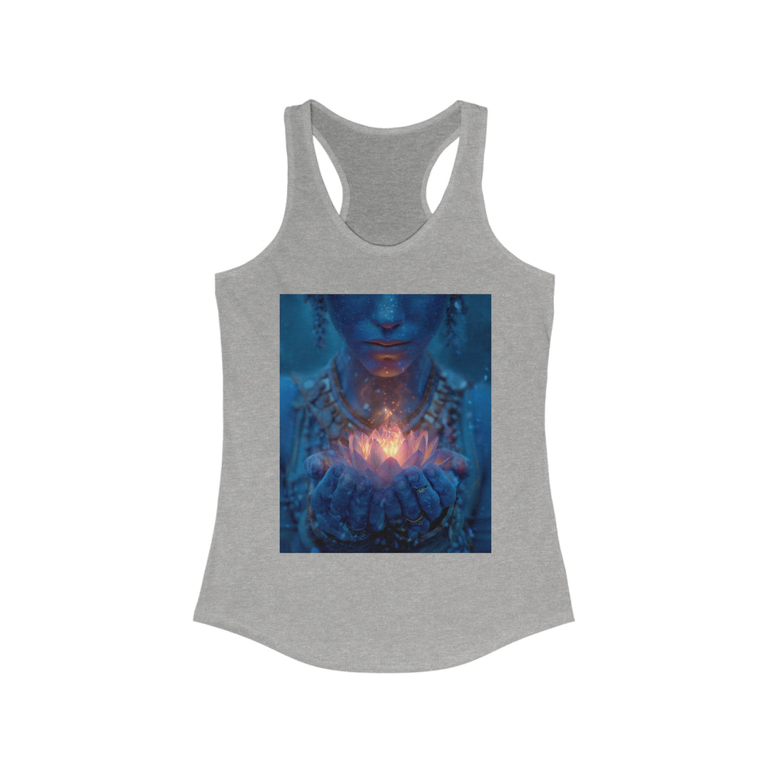 The Flame of the Lotus - Women's Racerback Tank