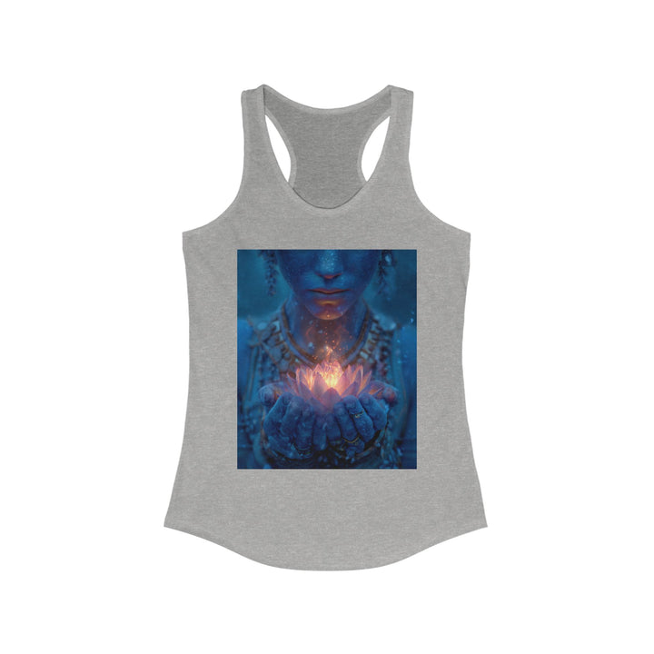 The Flame of the Lotus - Women's Racerback Tank