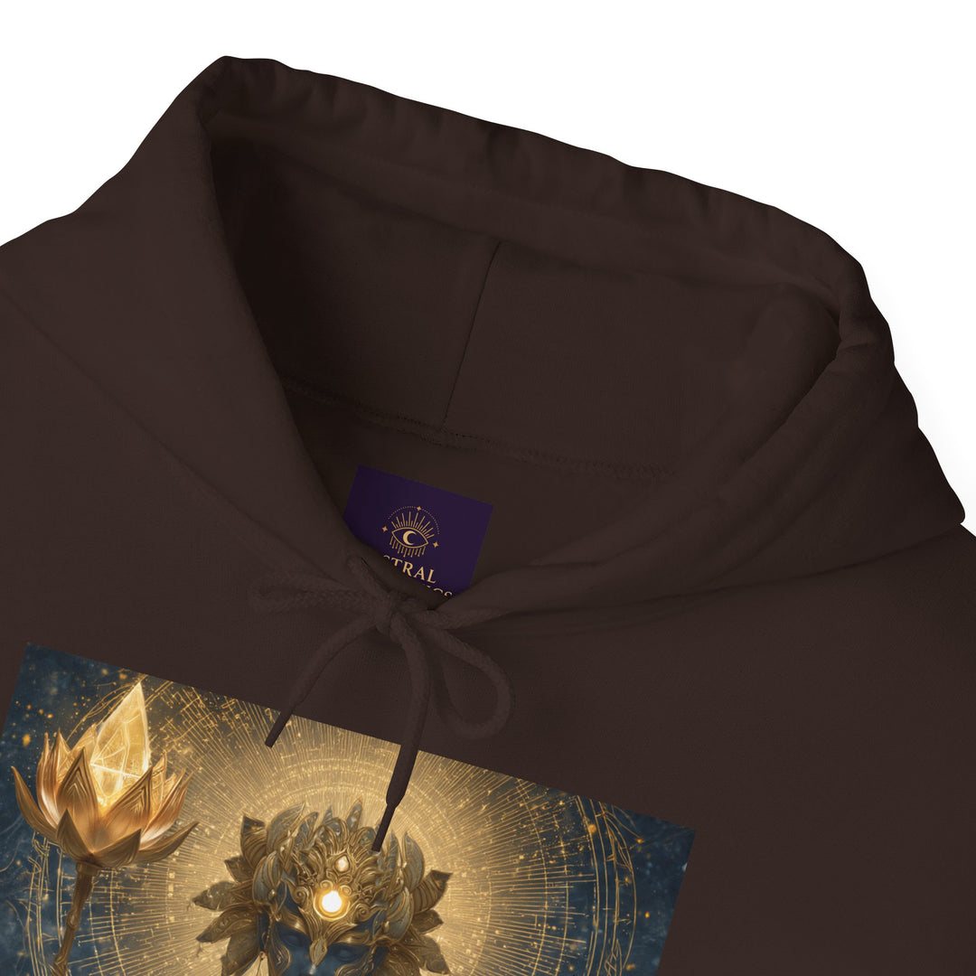 The Celestial Sentinel - Heavy Blend Hooded Sweatshirt