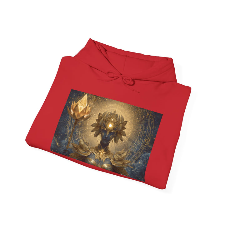 The Celestial Sentinel - Heavy Blend Hooded Sweatshirt