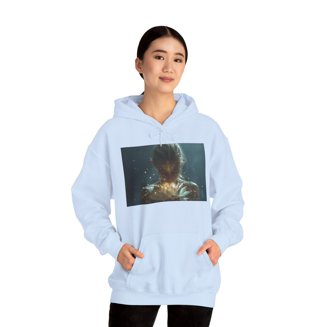 The Whispering Lotus - Heavy Blend Hooded Sweatshirt
