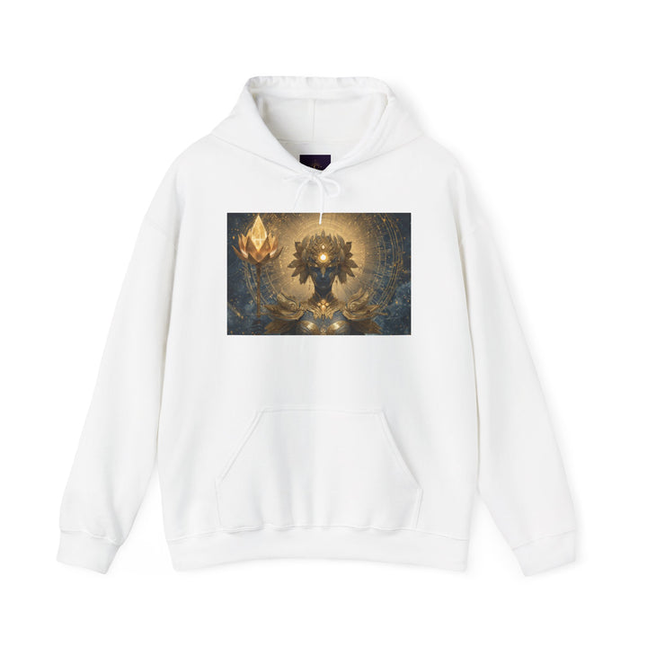The Celestial Sentinel - Heavy Blend Hooded Sweatshirt