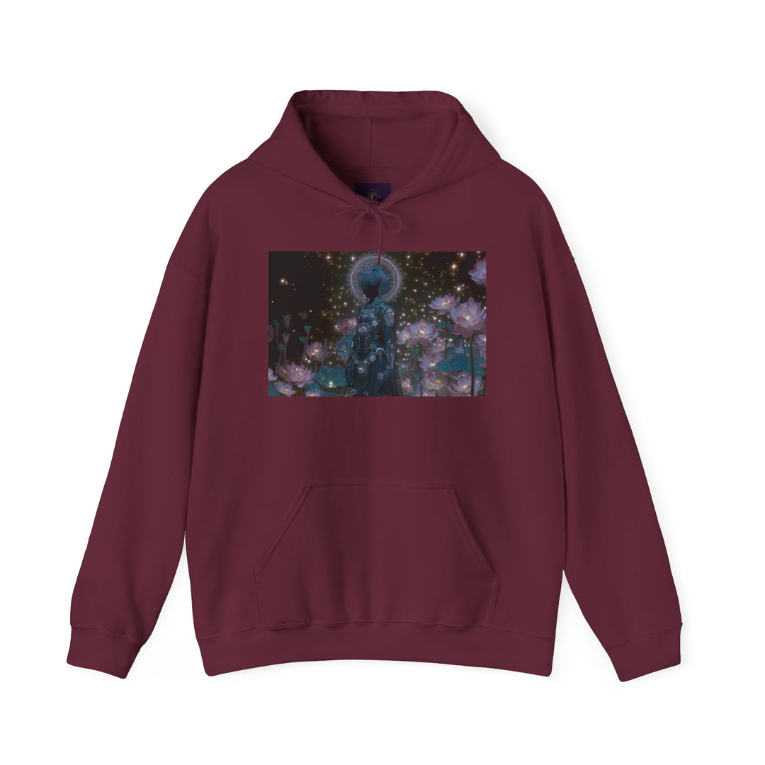 The Petalborn Sentinel - Heavy Blend Hooded Sweatshirt