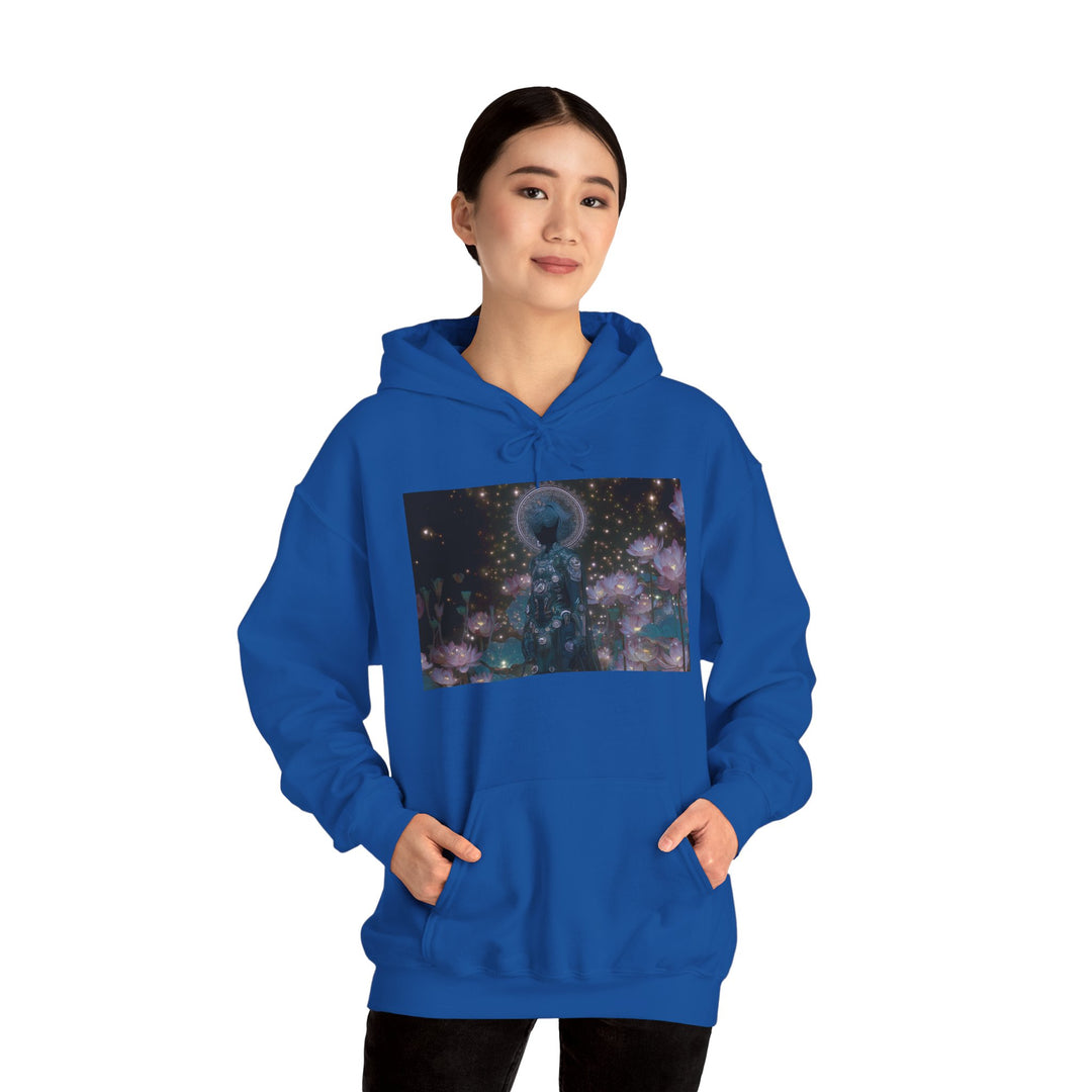 The Petalborn Sentinel - Heavy Blend Hooded Sweatshirt