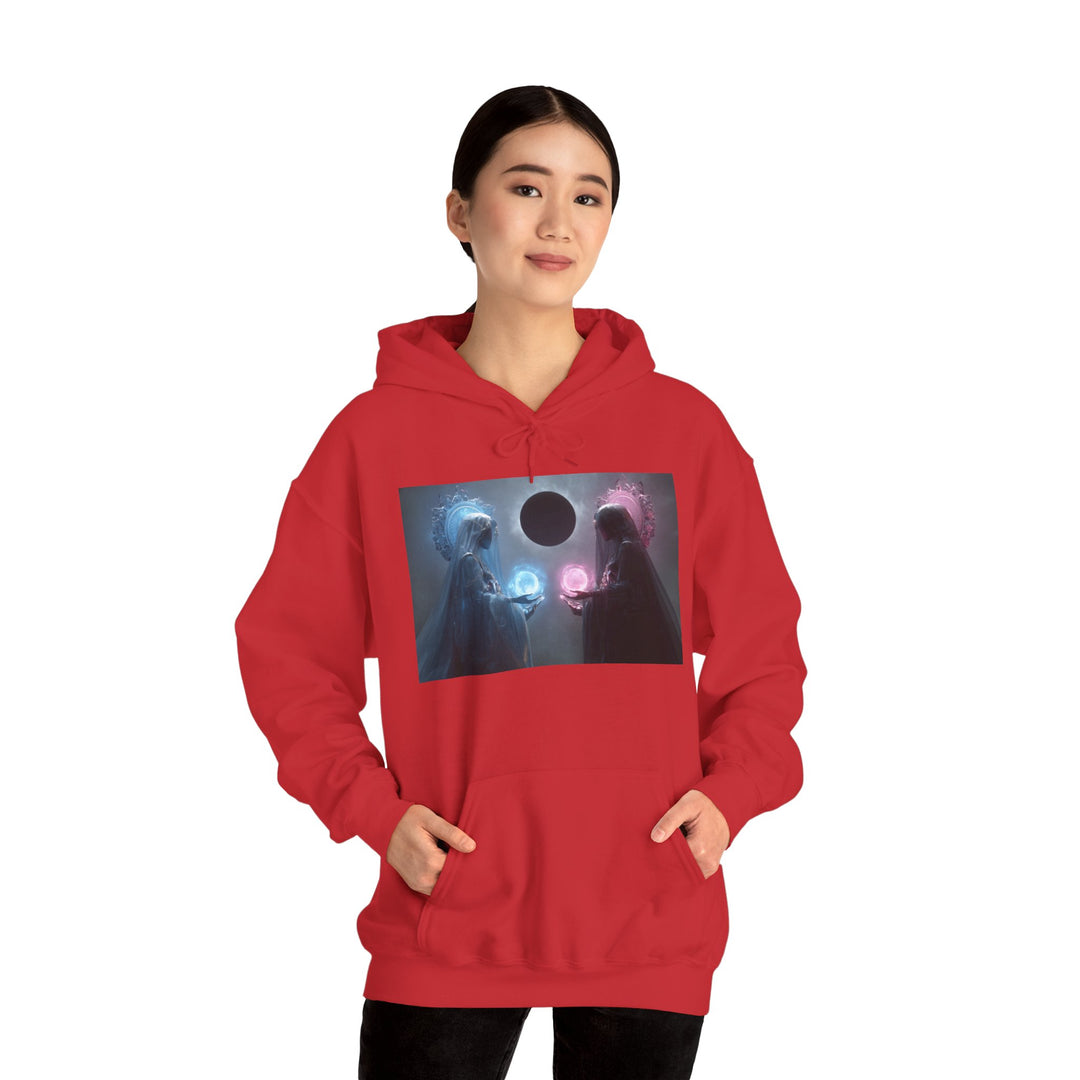 The Veil of Balance - Heavy Blend Hooded Sweatshirt