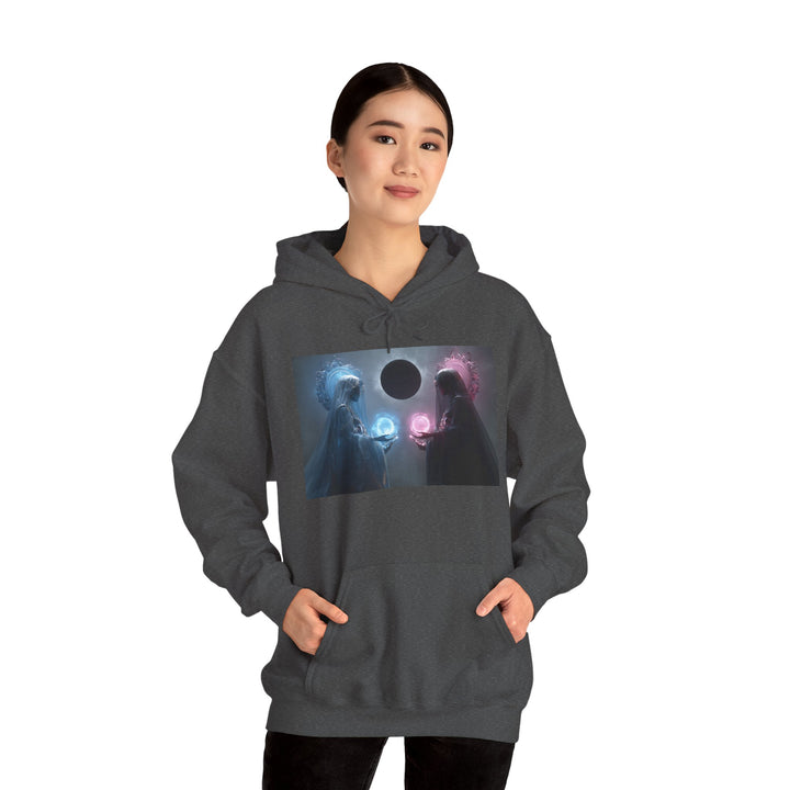 The Veil of Balance - Heavy Blend Hooded Sweatshirt