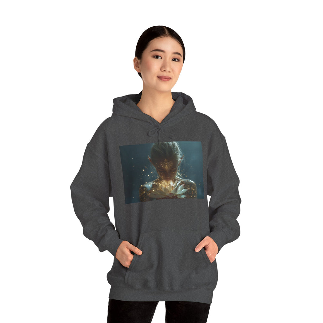 The Whispering Lotus - Heavy Blend Hooded Sweatshirt