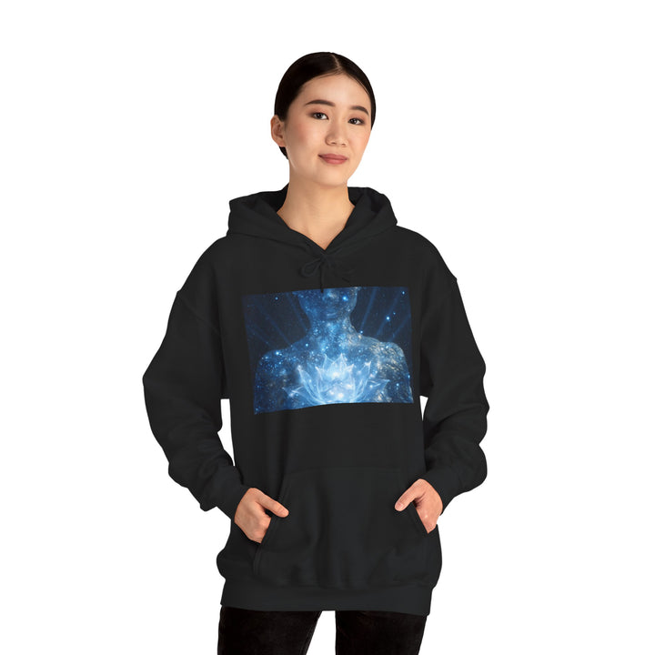 The Cosmic Bloom - Heavy Blend Hooded Sweatshirt