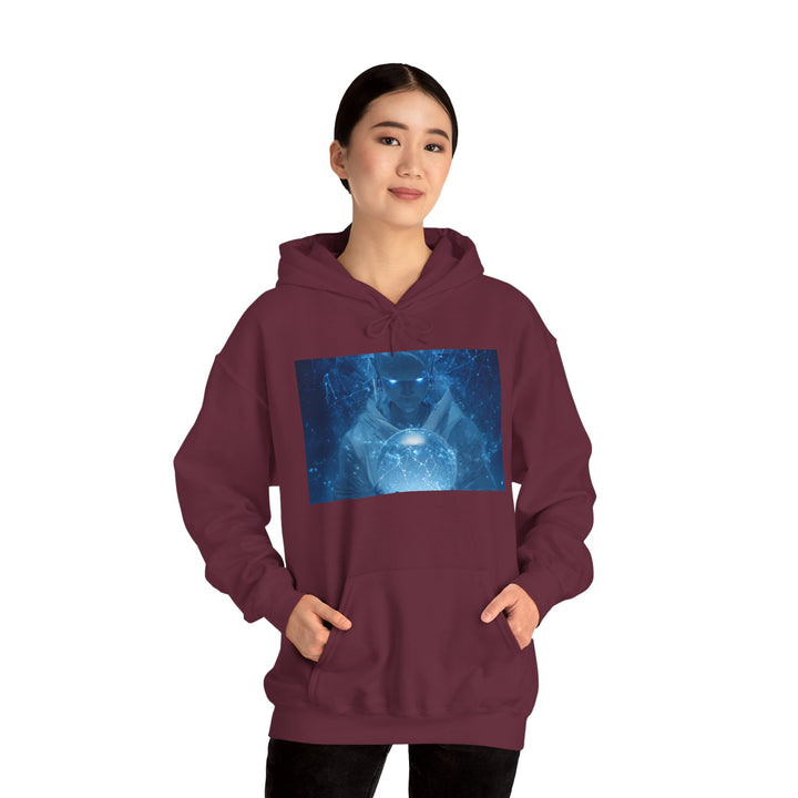 Moonlit Guardian - Heavy Blend Hooded Sweatshirt