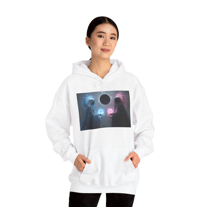 The Veil of Balance - Heavy Blend Hooded Sweatshirt